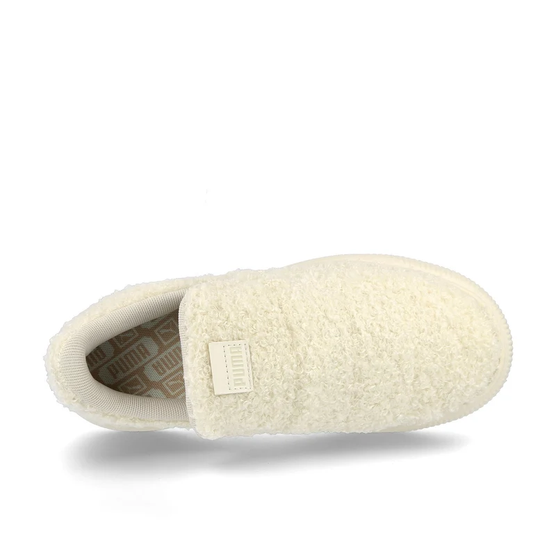 wmns suede mayu slip-on teddy
